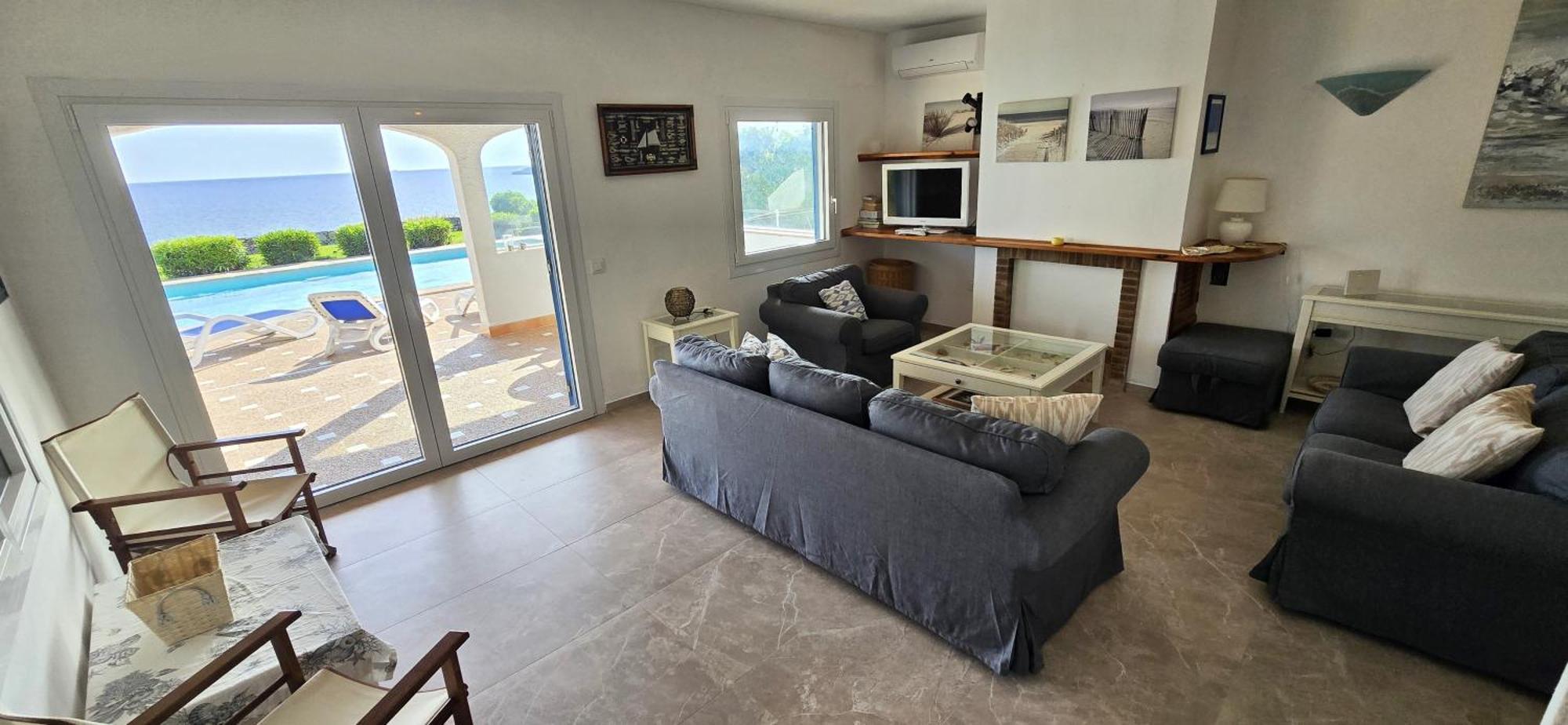 Villa Helios Villa En Cala Pi Con Vistas Despejadas Экстерьер фото