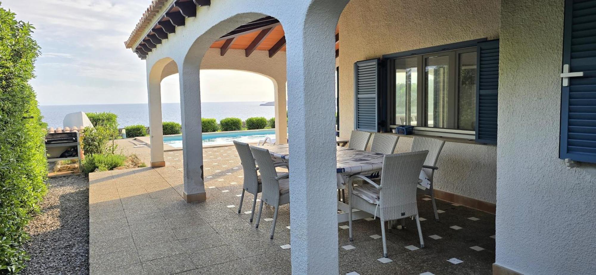 Villa Helios Villa En Cala Pi Con Vistas Despejadas Экстерьер фото